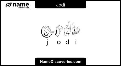 jodi name meaning|name meanings and origins.
